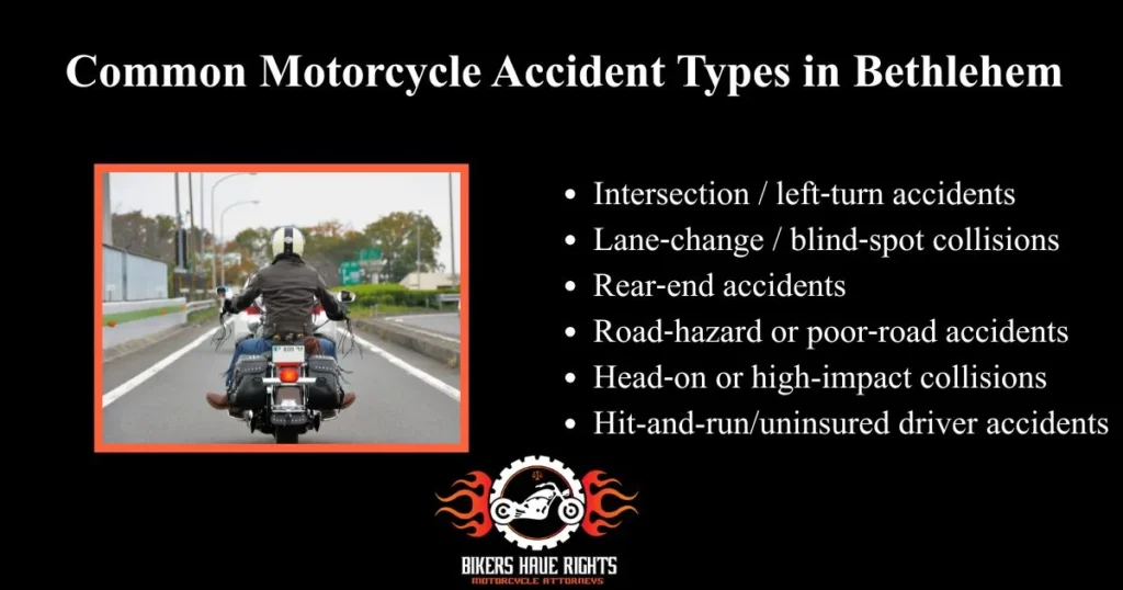 Bethlehem Motorcycle Accident Infographic