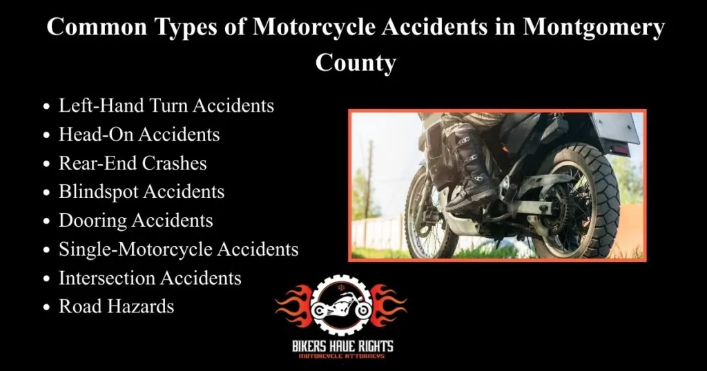 Montgomery County Motorcycle Accidents Infographic