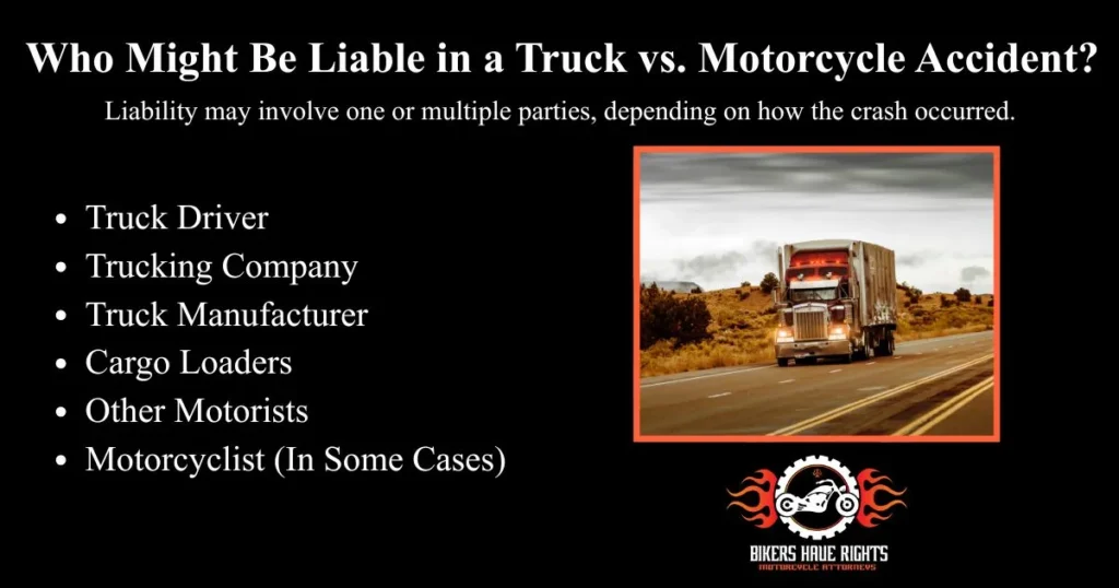 Philadelphia Truck vs. Motorcycle Accident
